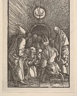 Circumcision, from "The Fall and Salvation of Mankind Through the Life and Passion of Christ" by Albrecht Altdorfer