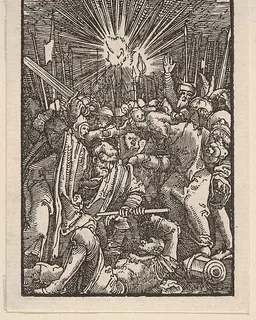 The Arrest of Christ, from "The Fall and Salvation of Mankind Through the Life and Passion of Christ" by Albrecht Altdorfer
