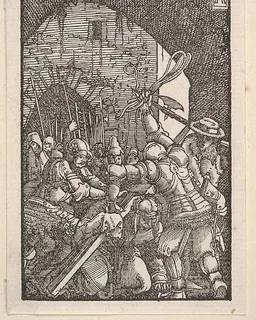 Christ Carrying the Cross, from "The Fall and Salvation of Mankind Through the Life and Passion of Christ" by Albrecht Altdorfer