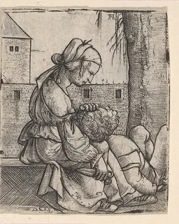 Samson and Delilah by Albrecht Altdorfer