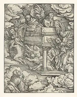 The Clothing of the Elect, plate 4 from "The Apocalypse" by Hans Burgkmair