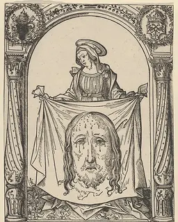 The Sudarium of Saint Veronica by Hans Burgkmair