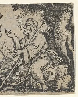 Christ Speaking to the Disciples, from "The Story of Christ" by Georg Pencz