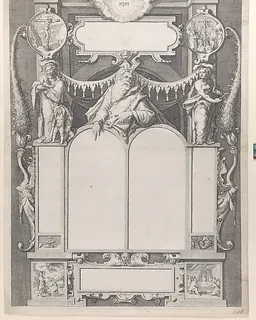 Moses with the Tables of the Law by Jacques de Gheyn II