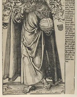 Christ from Christ, the Apostles and St. Paul by Lucas Cranach the Elder