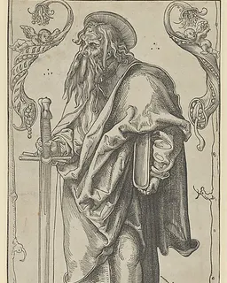 Paul from Christ, the Apostles and St. Paul by Lucas Cranach the Elder