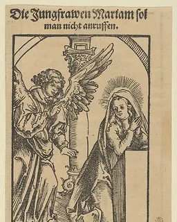 The Annunciation by Lucas Cranach the Elder