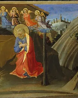 The Nativity by Zanobi Strozzi
