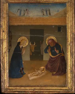 The Nativity by Zanobi Strozzi
