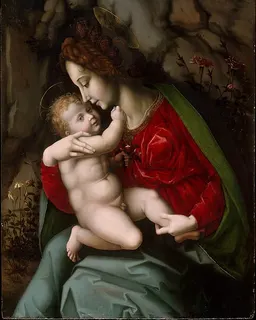 Madonna and Child by Bachiacca (Francesco d'Ubertino Verdi)