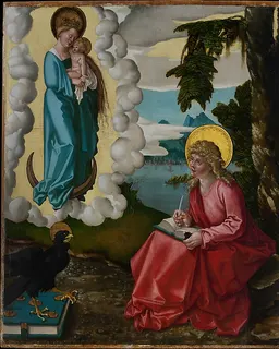 Saint John on Patmos by Hans Baldung Grien