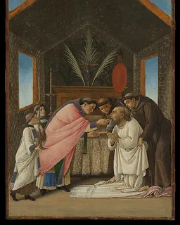 The Last Communion of Saint Jerome by Botticelli