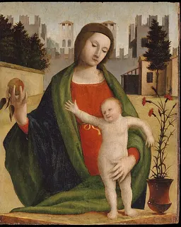 Madonna and Child by Bramantino (Bartolomeo Suardi)