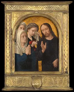 Christ Taking Leave of His Mother by Gerard David