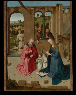 The Nativity by Gerard David