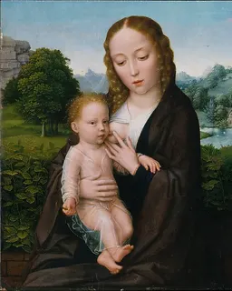 Virgin and Child by Gerard David