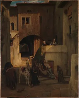 The Good Samaritan by Alexandre-Gabriel Decamps
