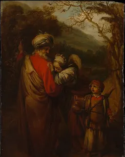 Abraham Dismissing Hagar and Ishmael by Barent Fabritius