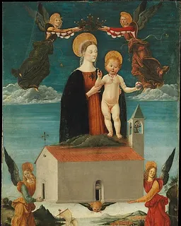 The Translation of the Holy House of Loreto by Saturnino Gatti