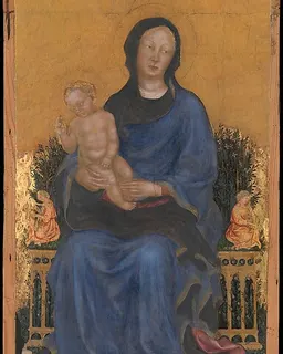 Madonna and Child with Angels by Gentile da Fabriano (Gentile di Niccolò di Giovanni di Massio)
