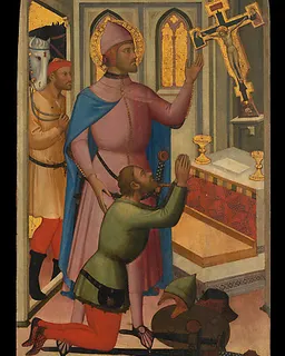 An Episode from the Life of Saint Giovanni Gualberto by Niccolò di Pietro Gerini