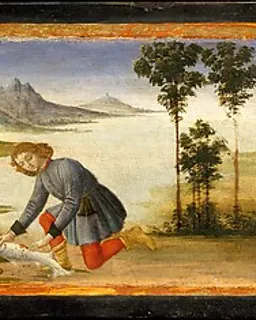 Tobias and the Angel by Davide Ghirlandaio (David Bigordi)