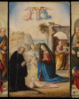 The Nativity with Saints by Ridolfo Ghirlandaio