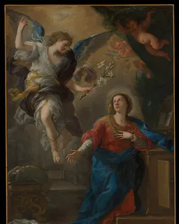 The Annunciation by Luca Giordano