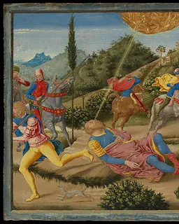 The Conversion of Saint Paul by Benozzo Gozzoli (Benozzo di Lese di Sandro)