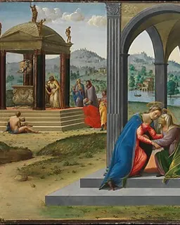 Scenes from the Life of Saint John the Baptist by Francesco Granacci