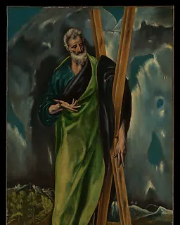 Saint Andrew by El Greco (Domenikos Theotokopoulos)