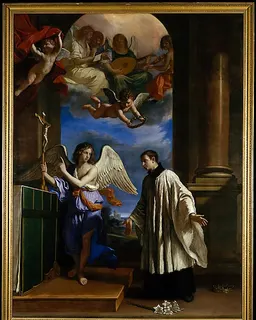 The Vocation of Saint Aloysius (Luigi) Gonzaga by Guercino (Giovanni Francesco Barbieri)