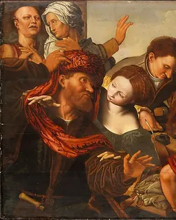 The Calling of Saint Matthew by Jan Sanders van Hemessen
