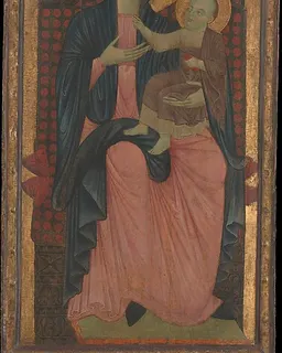 Madonna and Child Enthroned by Master of the Magdalen