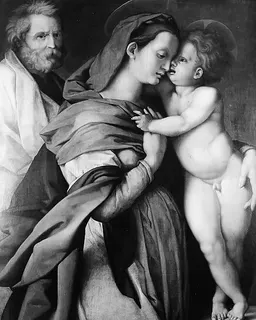 Holy Family by Jacopino del Conte