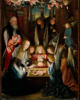 The Adoration of the Christ Child by Jan Joest of Kalkar