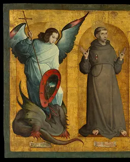 Saints Michael and Francis by Juan de Flandes