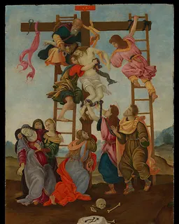 The Descent from the Cross by Filippino Lippi