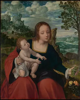 The Rest on the Flight into Egypt by Jan Massys