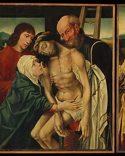 The Descent from the Cross by Master of the Holy Blood