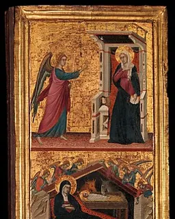 Saints and Scenes from the Life of the Virgin by Master of Monte Oliveto