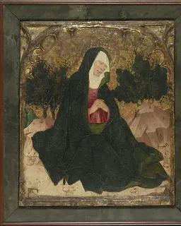 The Virgin by Spanish (Catalan) Painter