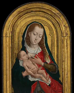 Virgin and Child by Follower of Rogier van der Weyden (Master of the Saint Ursula Legend Group, Netherlandish, active late 15th century)
