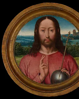 Salvator Mundi by Hans Memling