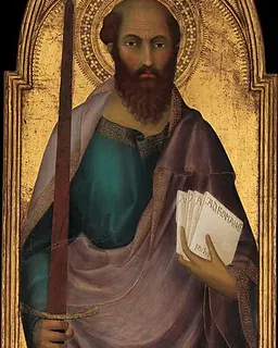 Saint Paul by Lippo Memmi (Filippo di Memmo)