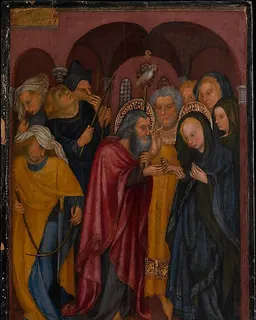 The Marriage of the Virgin by Michelino da Besozzo (Michelino de Mulinari)