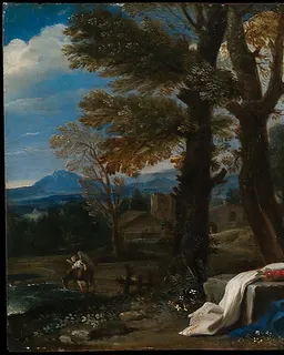 The Rest on the Flight into Egypt by Pier Francesco Mola
