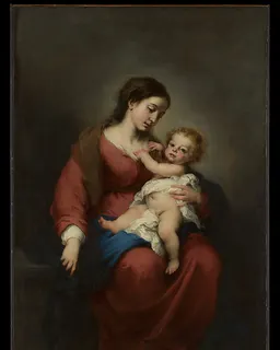 Virgin and Child by Bartolomé Esteban Murillo