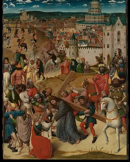 Christ Bearing the Cross by North Netherlandish (Bruges) Painter