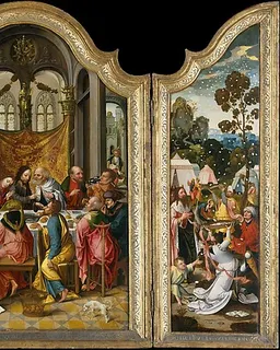 The Last Supper by Netherlandish (Antwerp Mannerist) Painters